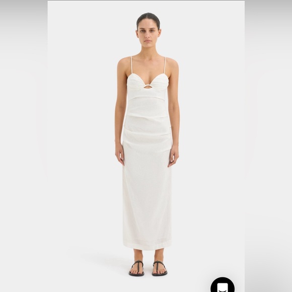 NWT SIR Noemi Balconette Midi Dress